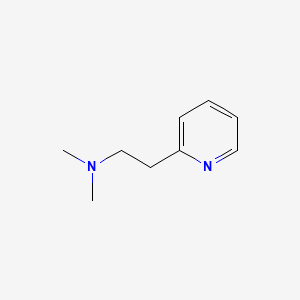 molecular formula C9H14N2 B1595529 N,N-dimethylpyridine-2-ethylamine CAS No. 6304-27-4