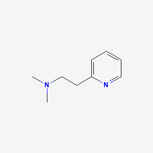 molecular formula C9H14N2 B1595529 2-(2-二甲基氨基乙基)吡啶 CAS No. 6304-27-4