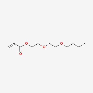 molecular formula C11H20O4 B1595535 2-(2-Butoxyethoxy)ethyl acrylate CAS No. 7328-16-7