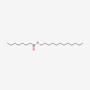 molecular formula C20H40O2 B1595537 Dodecyl octanoate CAS No. 20292-09-5