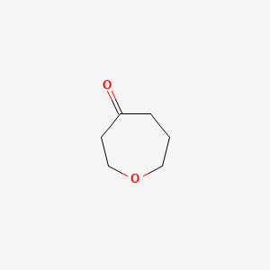 molecular formula C6H10O2 B1595542 Oxepan-4-one CAS No. 62643-19-0