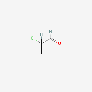 molecular formula C3H5ClO B1595544 2-Chloropropanal CAS No. 683-50-1