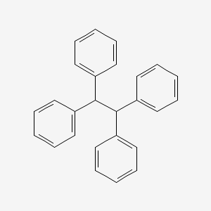 molecular formula C26H22 B1595546 1,1,2,2-Tetraphenylethane CAS No. 632-50-8
