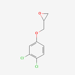 molecular formula C9H8Cl2O2 B1595550 2-[(3,4-Dichlorophenoxy)methyl]oxirane CAS No. 2212-07-9