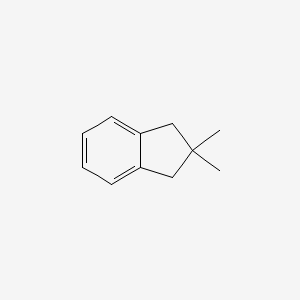 molecular formula C11H14 B1595554 2,2-dimethyl-2,3-dihydro-1H-indene CAS No. 20836-11-7