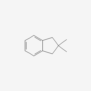 molecular formula C11H14 B1595554 2,2-Dimethylindene, 2,3-dihydro- CAS No. 20836-11-7