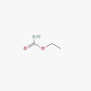 molecular formula C3H6O2 B1595555 Formic-d acid, ethyl ester CAS No. 35976-76-2