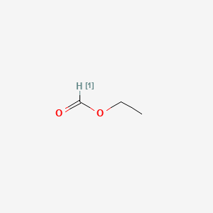 molecular formula C3H6O2 B1595555 Ethyl formate-d CAS No. 35976-76-2