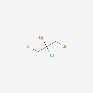 molecular formula C3H4Br2Cl2 B1595560 1,2-Dibromo-2,3-dichloropropane CAS No. 70289-31-5