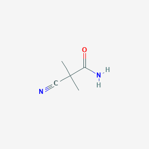 molecular formula C5H8N2O B1595568 2-Cyano-2-methylpropanamide CAS No. 7505-93-3