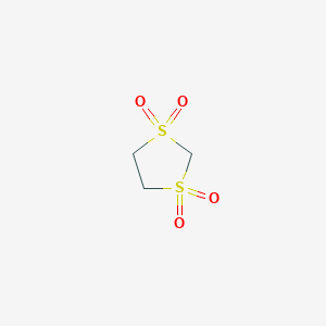 molecular formula C3H6O4S2 B1595585 1,3-Dithiolane-1,1,3,3-tetraoxide CAS No. 26413-19-4