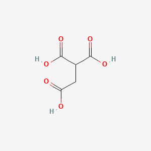 molecular formula C5H6O6 B1595586 1,1,2-Ethanetricarboxylic acid CAS No. 922-84-9