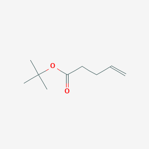 molecular formula C9H16O2 B1595587 Tert-butyl pent-4-enoate CAS No. 32400-25-2