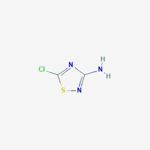 B1595589 5-Chloro-1,2,4-thiadiazol-3-amine CAS No. 50988-13-1