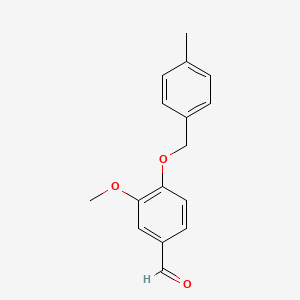 3-Methoxy-4-[(4-methylbenzyl)oxy]benzaldehyde