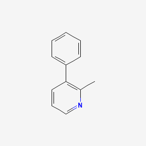 molecular formula C12H11N B1595612 2-甲基-3-苯基吡啶 CAS No. 3256-89-1
