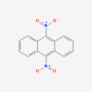 molecular formula C14H8N2O4 B1595615 9,10-Dinitroanthracene CAS No. 33685-60-8