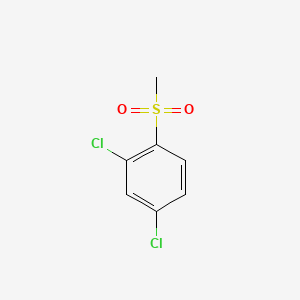 molecular formula C7H6Cl2O2S B1595620 2,4-二氯-1-(甲磺基)苯 CAS No. 85901-48-0