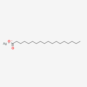 molecular formula C18H35AgO2 B1595623 Silver(1+) stearate CAS No. 3507-99-1