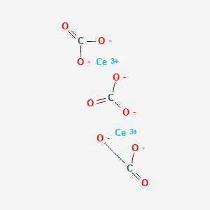 molecular formula Ce2(CO3)3<br>C3Ce2O9 B1595624 Cerium(III) carbonate CAS No. 537-01-9