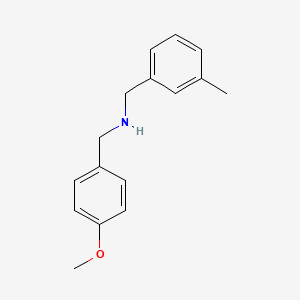 molecular formula C16H19NO B1595633 (4-Methoxybenzyl)(3-methylbenzyl)amine CAS No. 356093-95-3