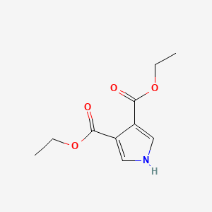 molecular formula C10H13NO4 B1595637 Diethyl 3,4-pyrroledicarboxylate CAS No. 41969-71-5