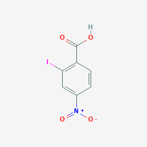 molecular formula C7H4INO4 B1595640 2-Iodo-4-nitrobenzoic acid CAS No. 89459-38-1