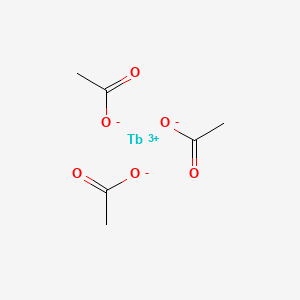 molecular formula C2H4O2Tb B1595647 Terbium acetate CAS No. 25519-07-7