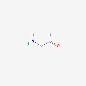 molecular formula C2H5NO B1595654 2-Aminoacetaldehyde CAS No. 6542-88-7