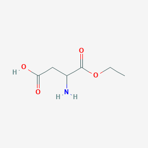 molecular formula C6H11NO4 B1595656 3-Amino-4-ethoxy-4-oxobutanoic acid CAS No. 21860-85-5