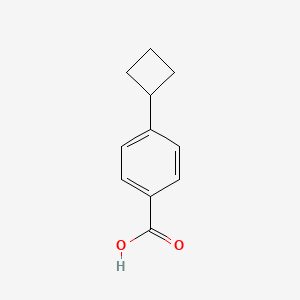 molecular formula C11H12O2 B1595659 4-环丁基苯甲酸 CAS No. 3158-70-1