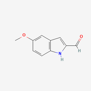 molecular formula C10H9NO2 B1595673 5-Methoxy-1H-indole-2-carbaldehyde CAS No. 21778-81-4