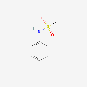 molecular formula C7H8INO2S B1595675 N-(4-iodophenyl)methanesulfonamide CAS No. 102294-59-7