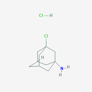 molecular formula C10H17Cl2N B1595677 3-Chloroadamantan-1-amine hydrochloride CAS No. 90812-21-8