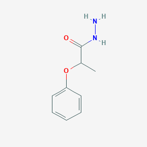 molecular formula C9H12N2O2 B1595678 2-Phenoxypropanohydrazide CAS No. 52094-92-5