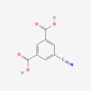 molecular formula C9H5NO4 B1595681 5-Cyanoisophthalic acid CAS No. 23341-13-1