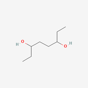 molecular formula C8H18O2 B1595682 octane-3,6-diol CAS No. 24434-09-1