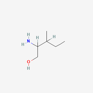 molecular formula C6H15NO B1595683 2-Amino-3-methylpentan-1-ol CAS No. 4379-13-9