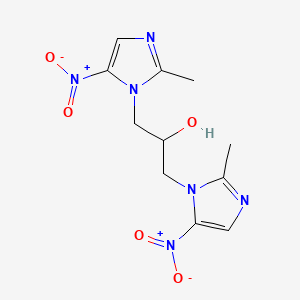 1,3-Bis(2-methyl-5-nitro-1h-imidazol-1-yl)propan-2-ol