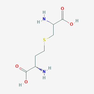 molecular formula C7H14N2O4S B015957 Cystathionine CAS No. 535-34-2