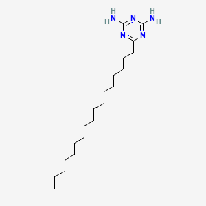 molecular formula C20H39N5 B1595704 Stearoguanamine CAS No. 2533-20-2