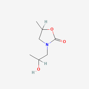 3-(2-Hydroxypropyl)-5-methyl-2-oxazolidinone