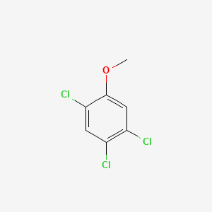 molecular formula C7H5Cl3O B1595709 2,4,5-Trichloroanisole CAS No. 6130-75-2