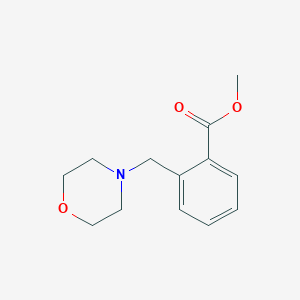 molecular formula C13H17NO3 B159572 Methyl 2-(morpholinomethyl)benzoate CAS No. 135651-46-6