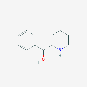 molecular formula C12H17NO B1595721 苯基(哌啶-2-基)甲醇 CAS No. 23702-98-9