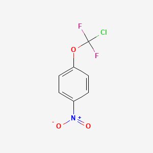 molecular formula C7H4ClF2NO3 B1595733 1-[(二氟氯)甲氧基]-4-硝基苯 CAS No. 40750-71-8