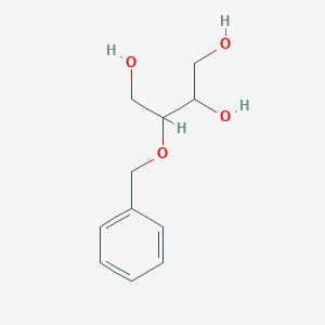 molecular formula C11H16O4 B1595735 3-Phenylmethoxybutane-1,2,4-triol CAS No. 84379-51-1