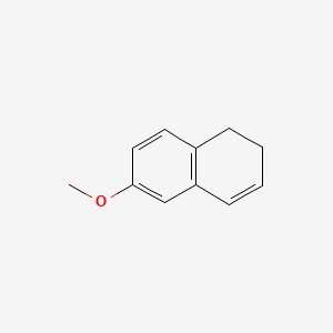 molecular formula C11H12O B1595739 6-Methoxy-1,2-dihydronaphthalene CAS No. 60573-58-2