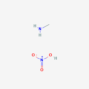 molecular formula CH6N2O3 B1595745 Methylamine nitrate CAS No. 22113-87-7