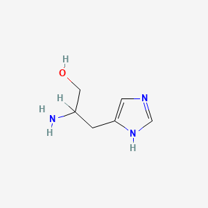 molecular formula C6H11N3O B1595749 Histidinol CAS No. 501-28-0